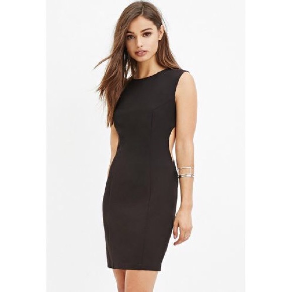 Forever 21 Dresses & Skirts - Forever 21 Cut Out Back Sheath Dress